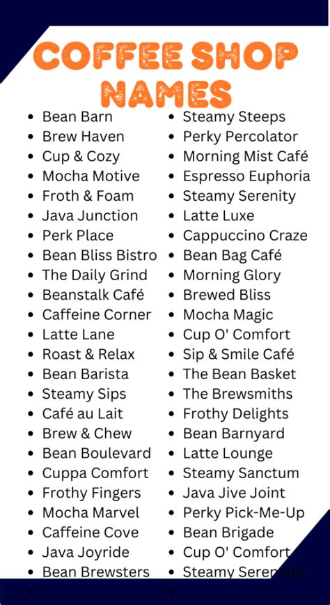 555 Filipino Coffee Shop Name Ideas (2024) .